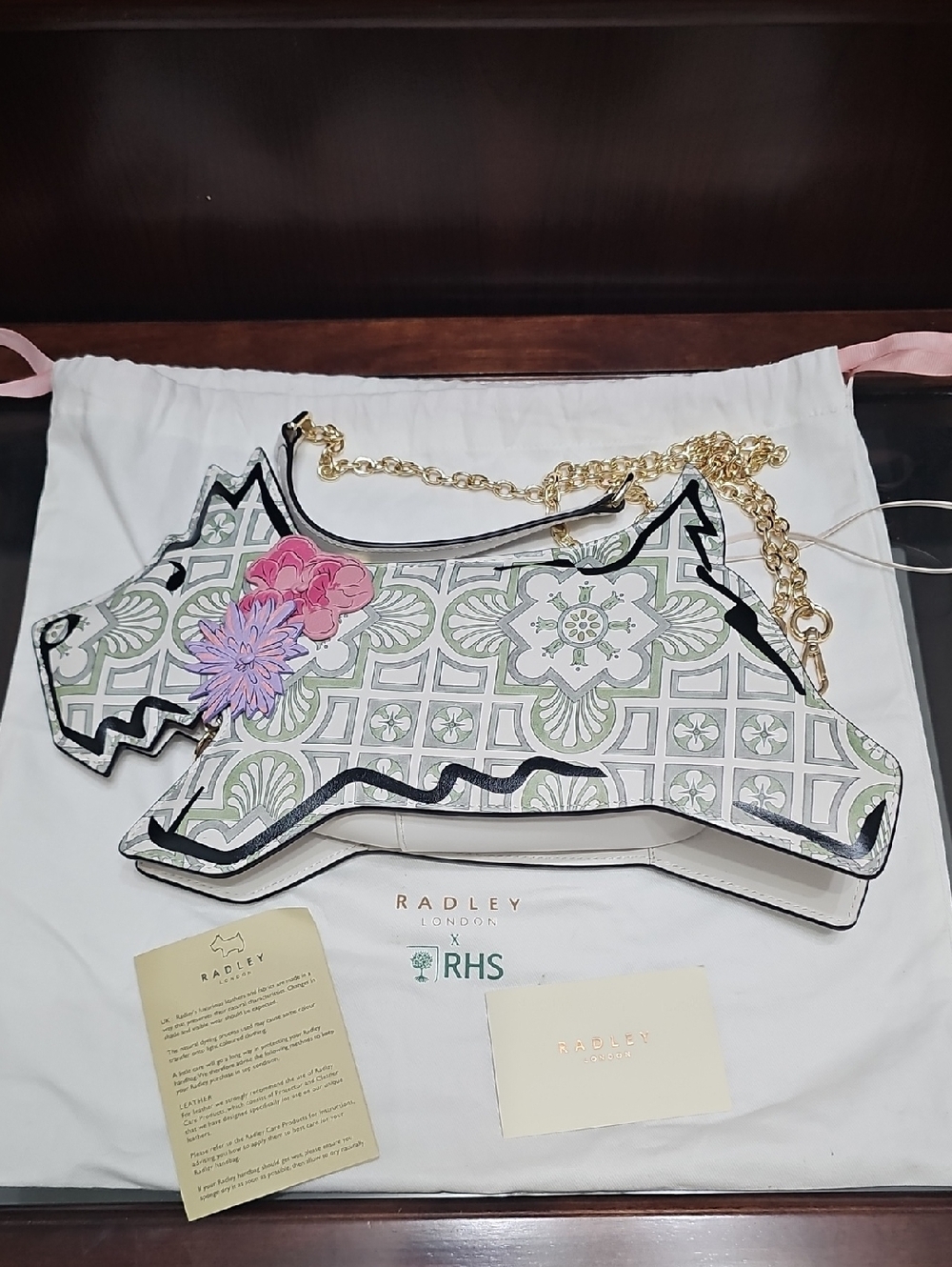 Radley London X RHS Collab Scottie Dog Bag - Picture 8 of 10